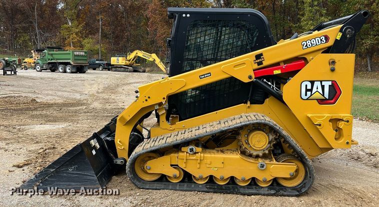 image for item II9203 2023 Caterpillar 289D3  tracked skid steer loader