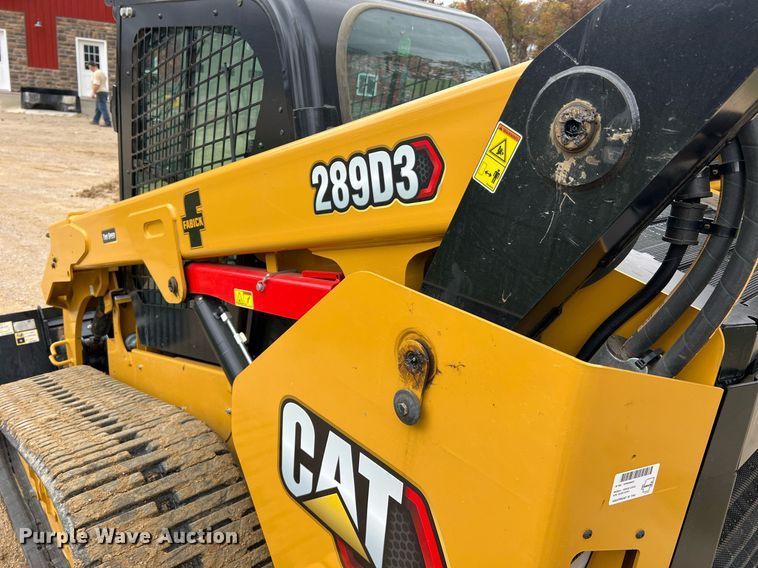 image for item II9203 2023 Caterpillar 289D3  tracked skid steer loader