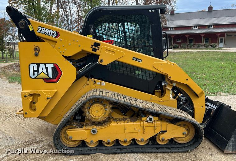 image for item II9203 2023 Caterpillar 289D3  tracked skid steer loader