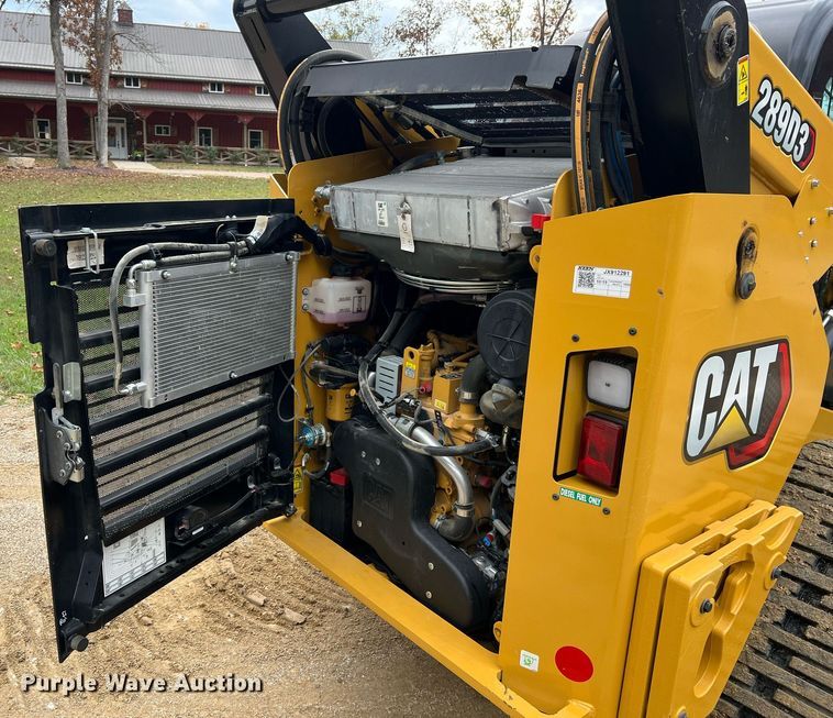 image for item II9203 2023 Caterpillar 289D3  tracked skid steer loader