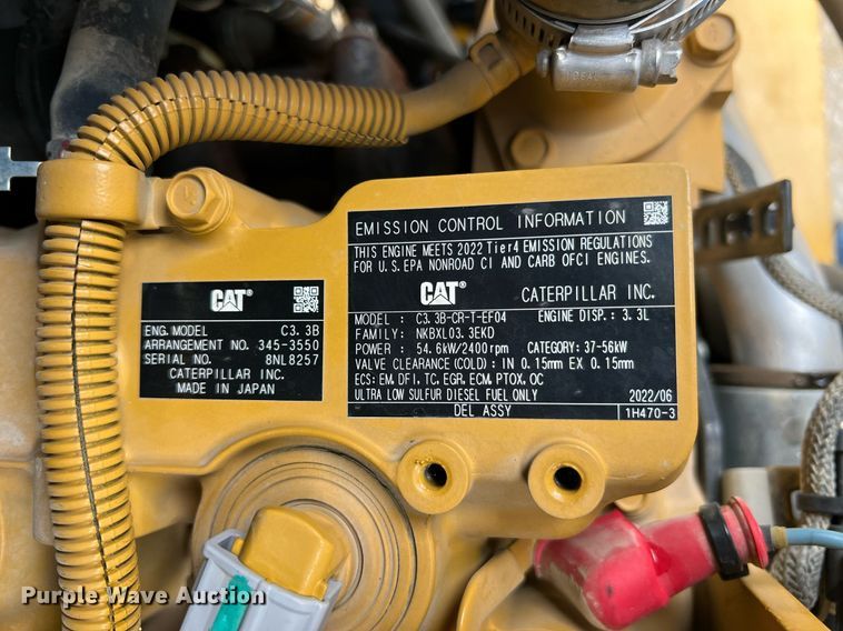 image for item II9203 2023 Caterpillar 289D3  tracked skid steer loader