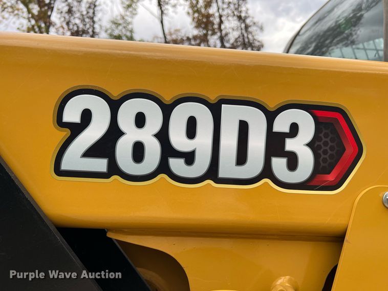 image for item II9203 2023 Caterpillar 289D3  tracked skid steer loader