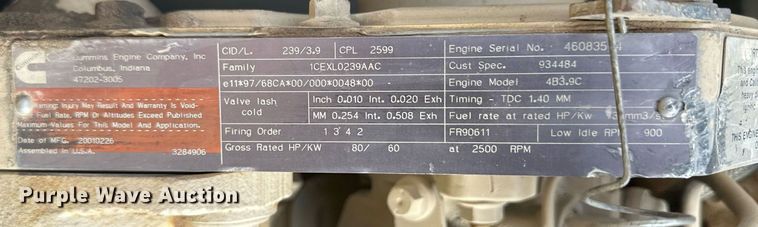 image for item IU9067 2001 Hypac C530AH  pneumatic roller