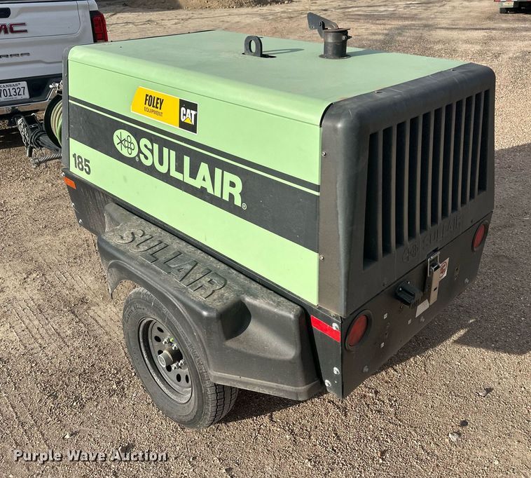 image for item IU9069 Sullair 185D  air compressor