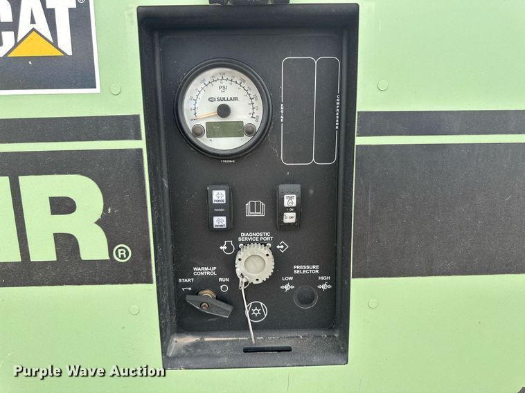 image for item IU9069 Sullair 185D  air compressor