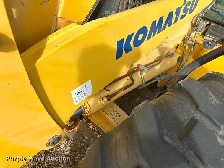image for item IU9099 2003 Komatsu WB150AWS  backhoe