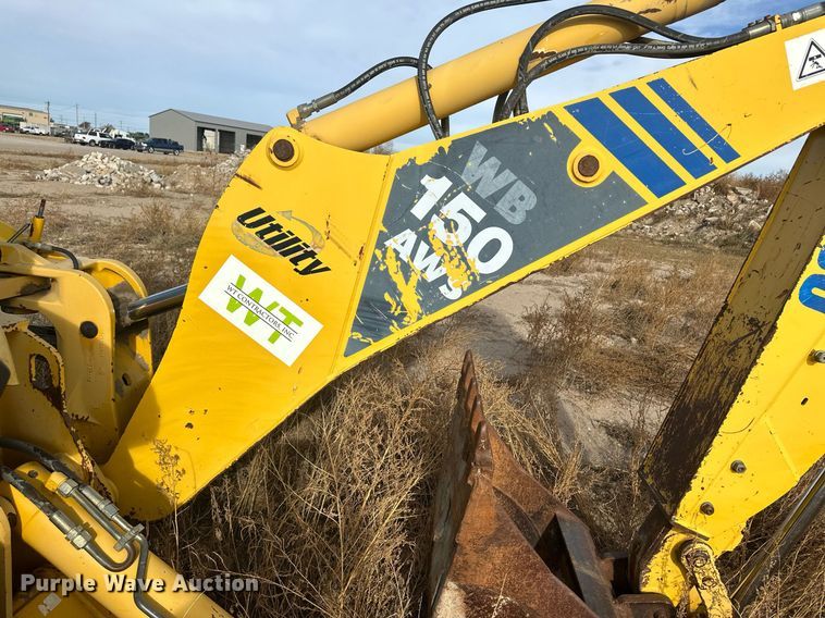 image for item IU9099 2003 Komatsu WB150AWS  backhoe