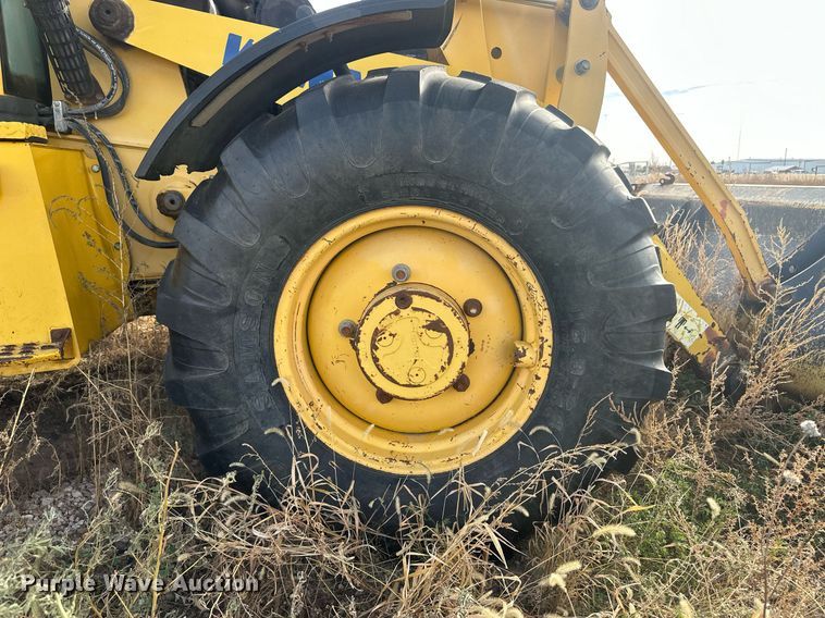 image for item IU9099 2003 Komatsu WB150AWS  backhoe