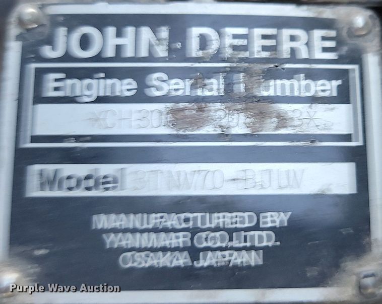 image for item JG9619 John Deere Gator XUV 850D  utility vehicle