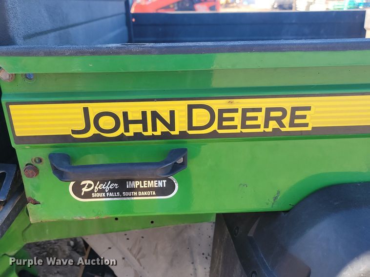 image for item JG9619 John Deere Gator XUV 850D  utility vehicle