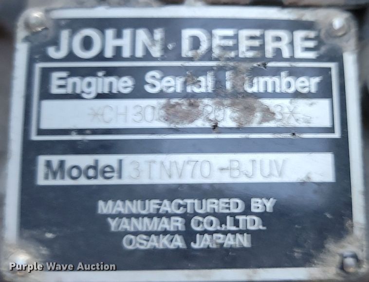 image for item JG9619 John Deere Gator XUV 850D  utility vehicle