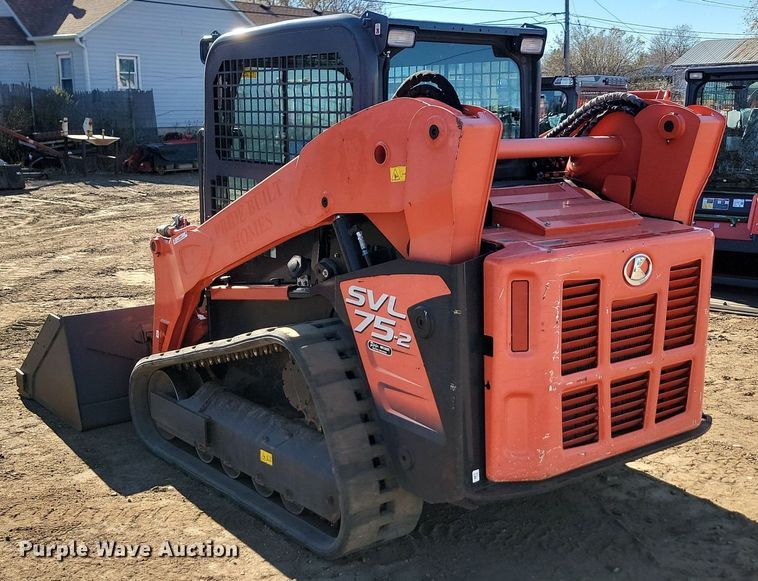 image for item JG9621 Kubota SVL 75-2  tracked skid steer loader