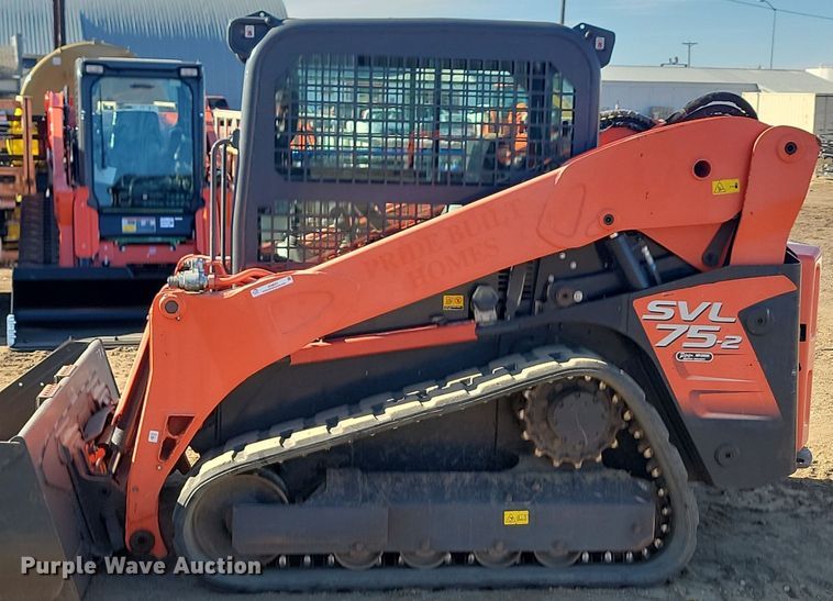 image for item JG9621 Kubota SVL 75-2  tracked skid steer loader