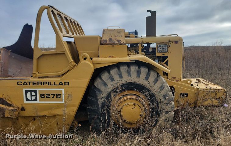 image for item JG9623 1983 Caterpillar 627B  conventional scraper