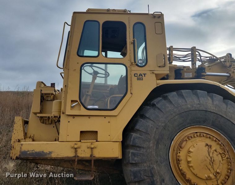 image for item JG9623 1983 Caterpillar 627B  conventional scraper