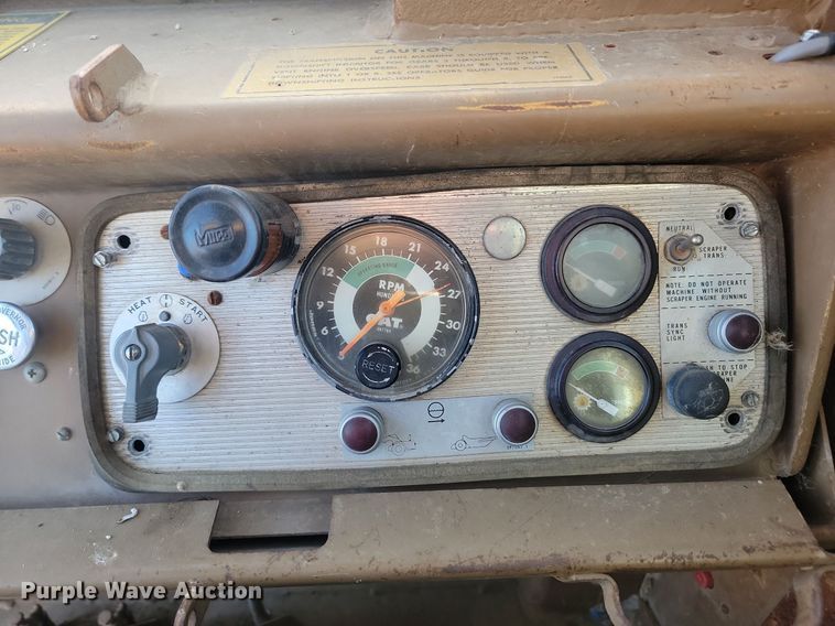 image for item JG9624 1978 Caterpillar 627B  conventional scraper