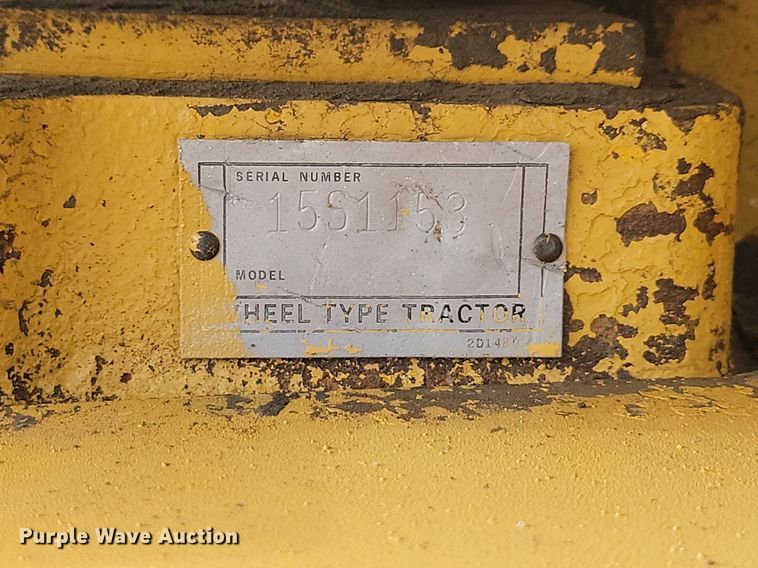 image for item JG9624 1978 Caterpillar 627B  conventional scraper