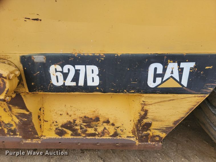 image for item JG9625 1982 Caterpillar 627B  conventional scraper
