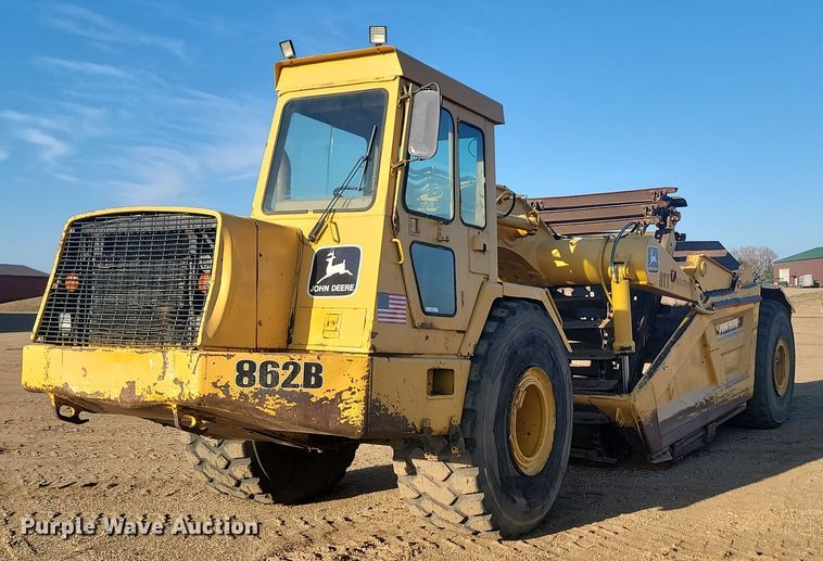 image for item JG9627 1995 John Deere 862B  elevating scraper