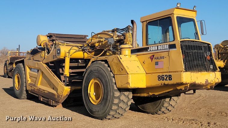 image for item JG9627 1995 John Deere 862B  elevating scraper