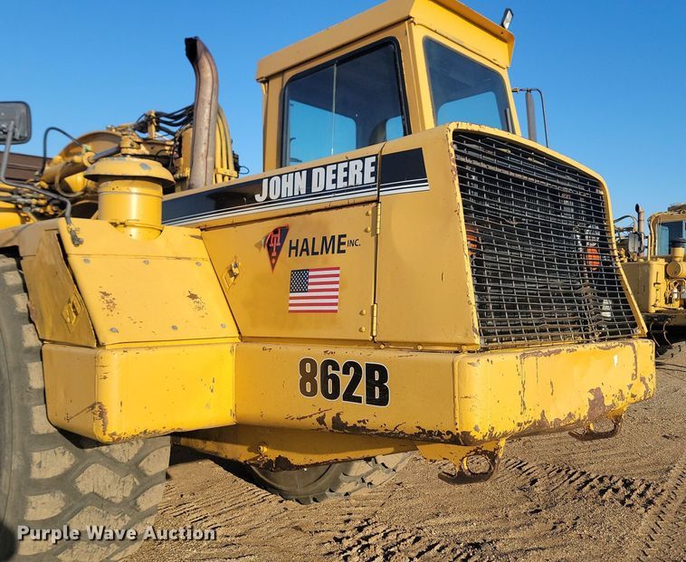 image for item JG9627 1995 John Deere 862B  elevating scraper