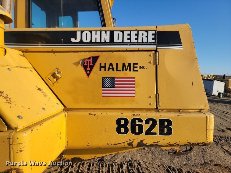 image for item JG9627 1995 John Deere 862B  elevating scraper