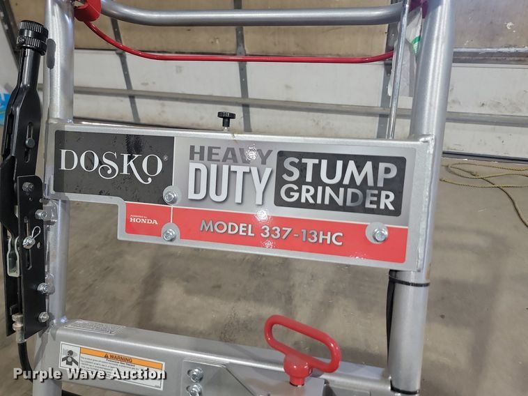 image for item JG9631 Dosko 337-13HC  stump grinder