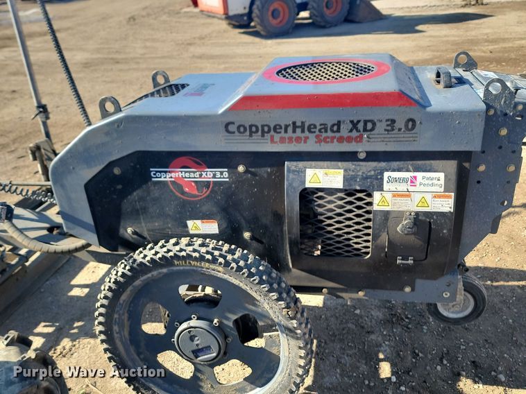 image for item JG9652 Copperhead XD 3.0  laser screed