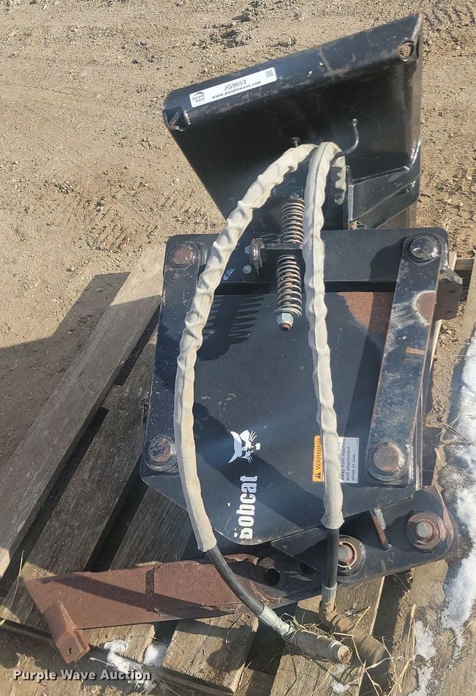 image for item JG9653 Bobcat  compact utility loader vibratory plow