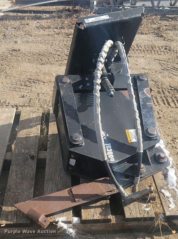 image for item JG9653 Bobcat  compact utility loader vibratory plow