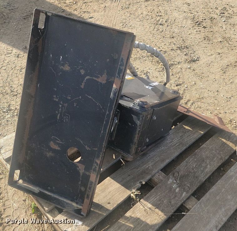 image for item JG9653 Bobcat  compact utility loader vibratory plow