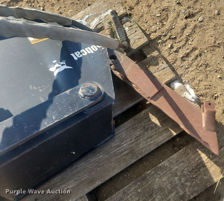 image for item JG9653 Bobcat  compact utility loader vibratory plow