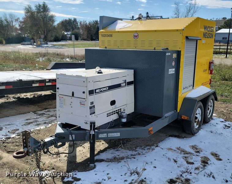 image for item JG9654 2013 Wacker Neuson E3000  ground thaw trailer