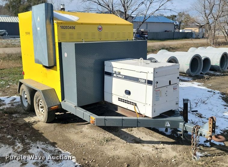 image for item JG9654 2013 Wacker Neuson E3000  ground thaw trailer