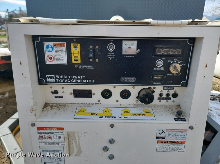 image for item JG9654 2013 Wacker Neuson E3000  ground thaw trailer