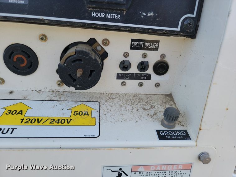 image for item JG9654 2013 Wacker Neuson E3000  ground thaw trailer