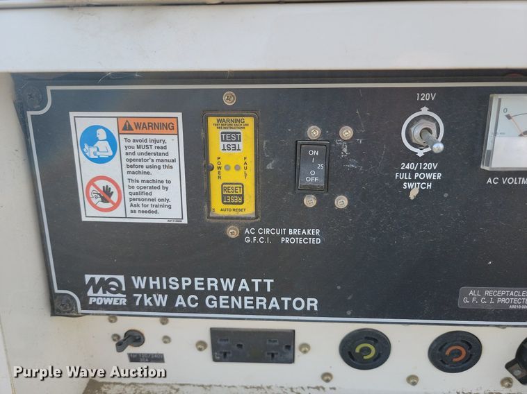 image for item JG9654 2013 Wacker Neuson E3000  ground thaw trailer