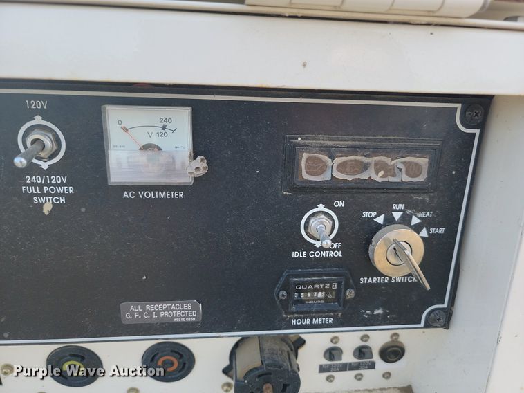 image for item JG9654 2013 Wacker Neuson E3000  ground thaw trailer