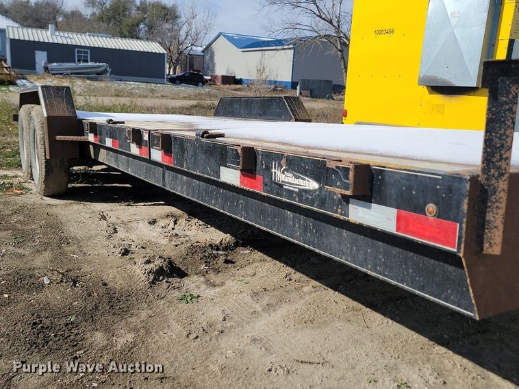 image for item JG9655 2021 H & W  tilt deck utility trailer