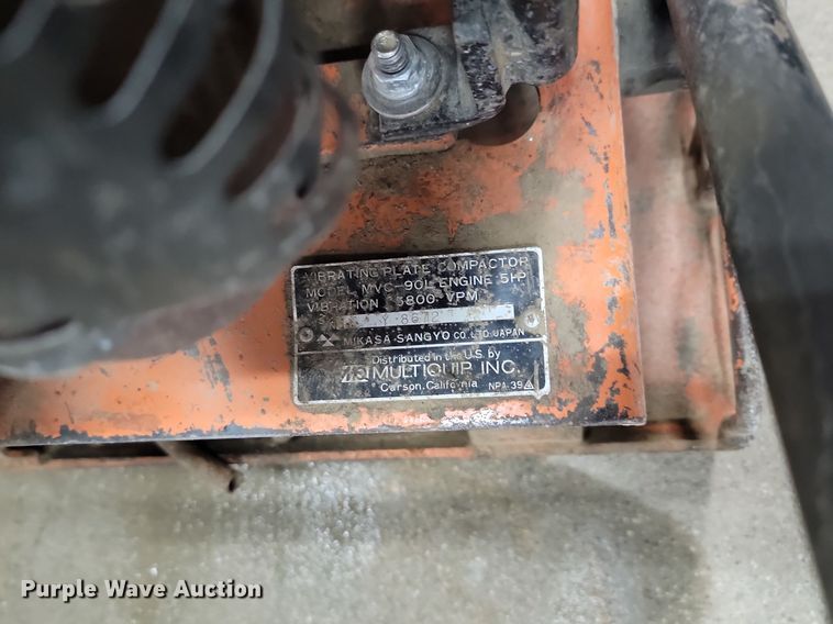 image for item JG9672 (2) Plate compactors