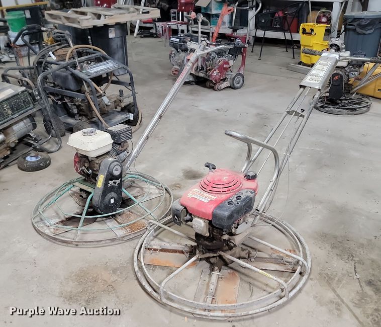 image for item JG9673 (2) Power trowels