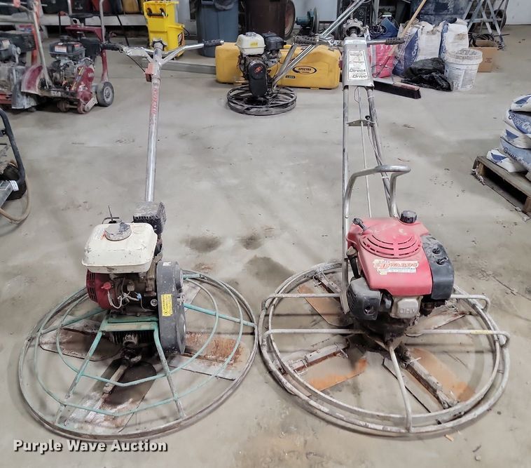 image for item JG9673 (2) Power trowels