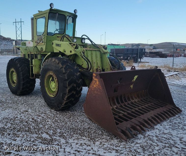 image for item JG9674 1972 Terex 72-51 AA  wheel loader