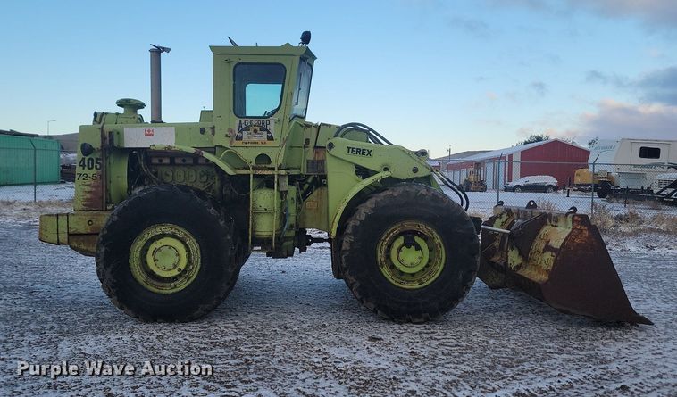 image for item JG9674 1972 Terex 72-51 AA  wheel loader