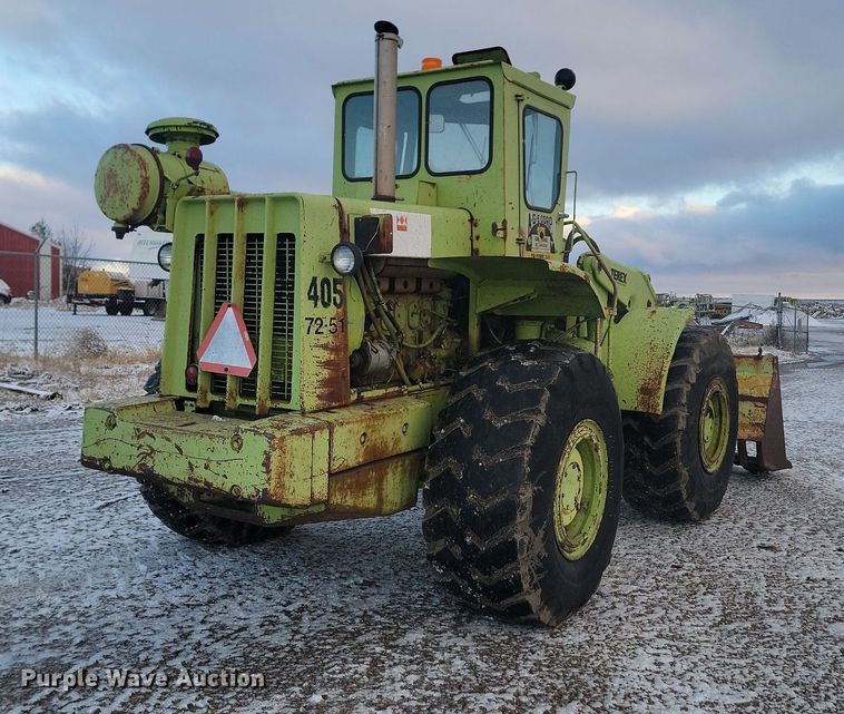 image for item JG9674 1972 Terex 72-51 AA  wheel loader