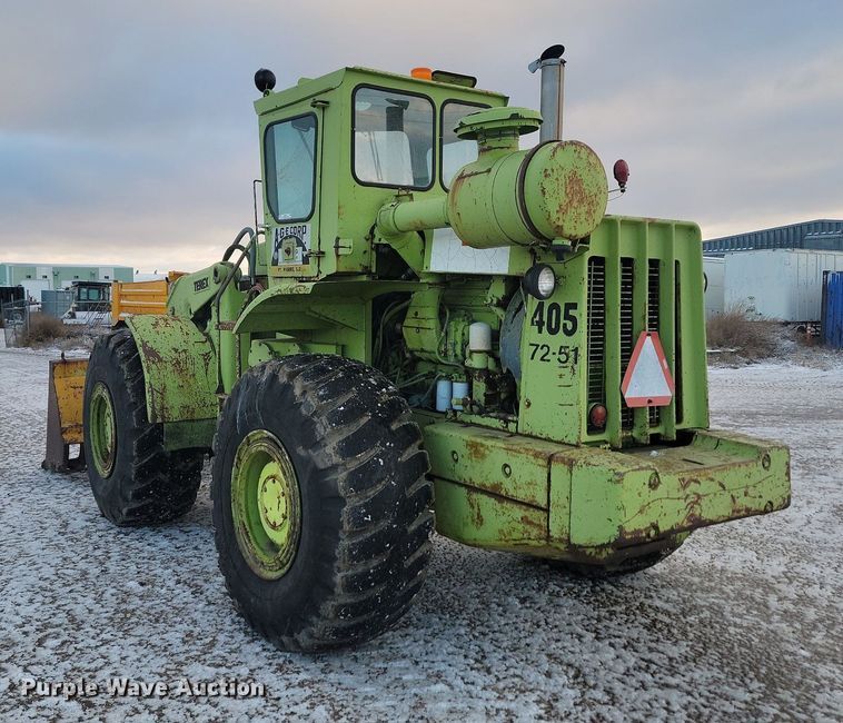 image for item JG9674 1972 Terex 72-51 AA  wheel loader