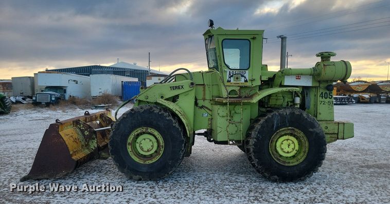 image for item JG9674 1972 Terex 72-51 AA  wheel loader