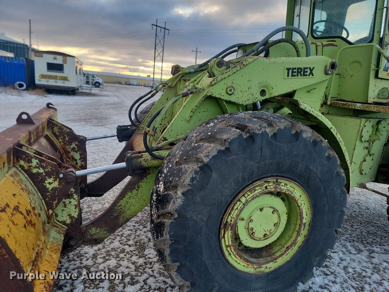 image for item JG9674 1972 Terex 72-51 AA  wheel loader