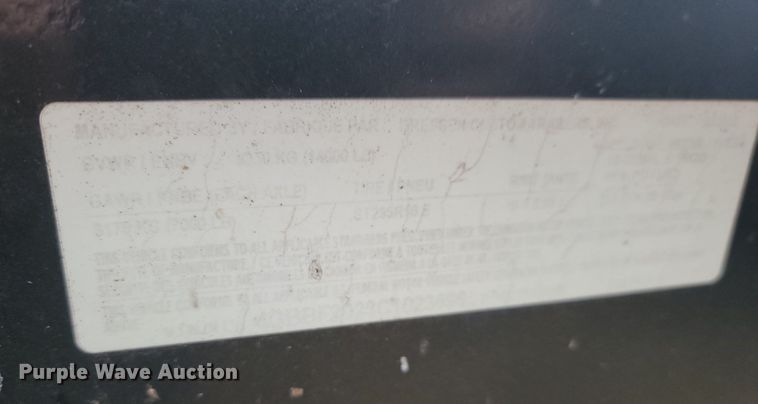 image for item JG9676 2012 Dressen Custom Trailers  utility trailer