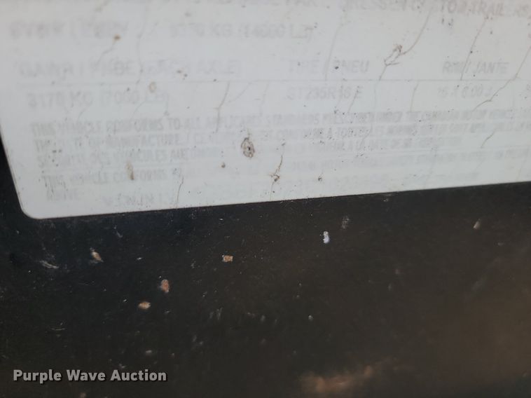 image for item JG9676 2012 Dressen Custom Trailers  utility trailer